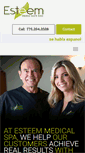 Mobile Screenshot of esteemmedicalspa.net